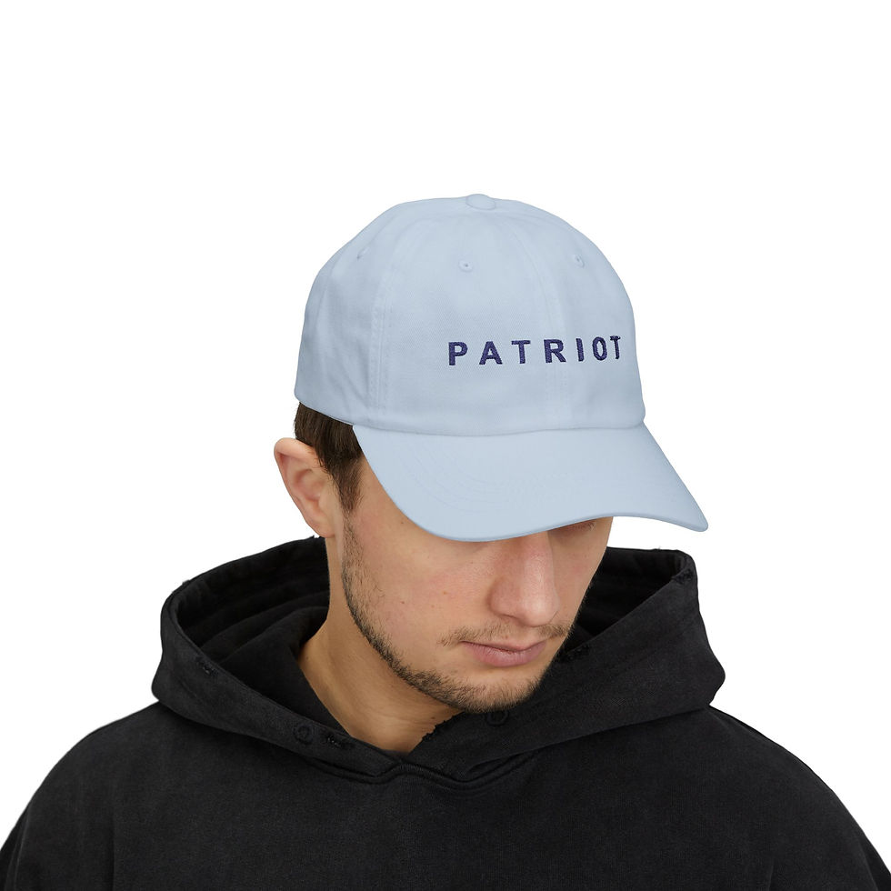 Thumbnail: Embroidered Patriot Charie Kirk Hat - Patriot Hat