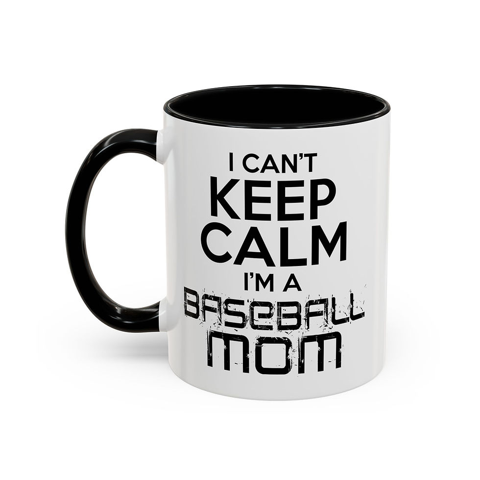 Thumbnail: Baseball Mom Mug – Cheer on your star player with every sip!