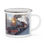 Thumbnail: Christmas Enamel Camping Mug-Children Christmas gift, Christmas Mug, Santa