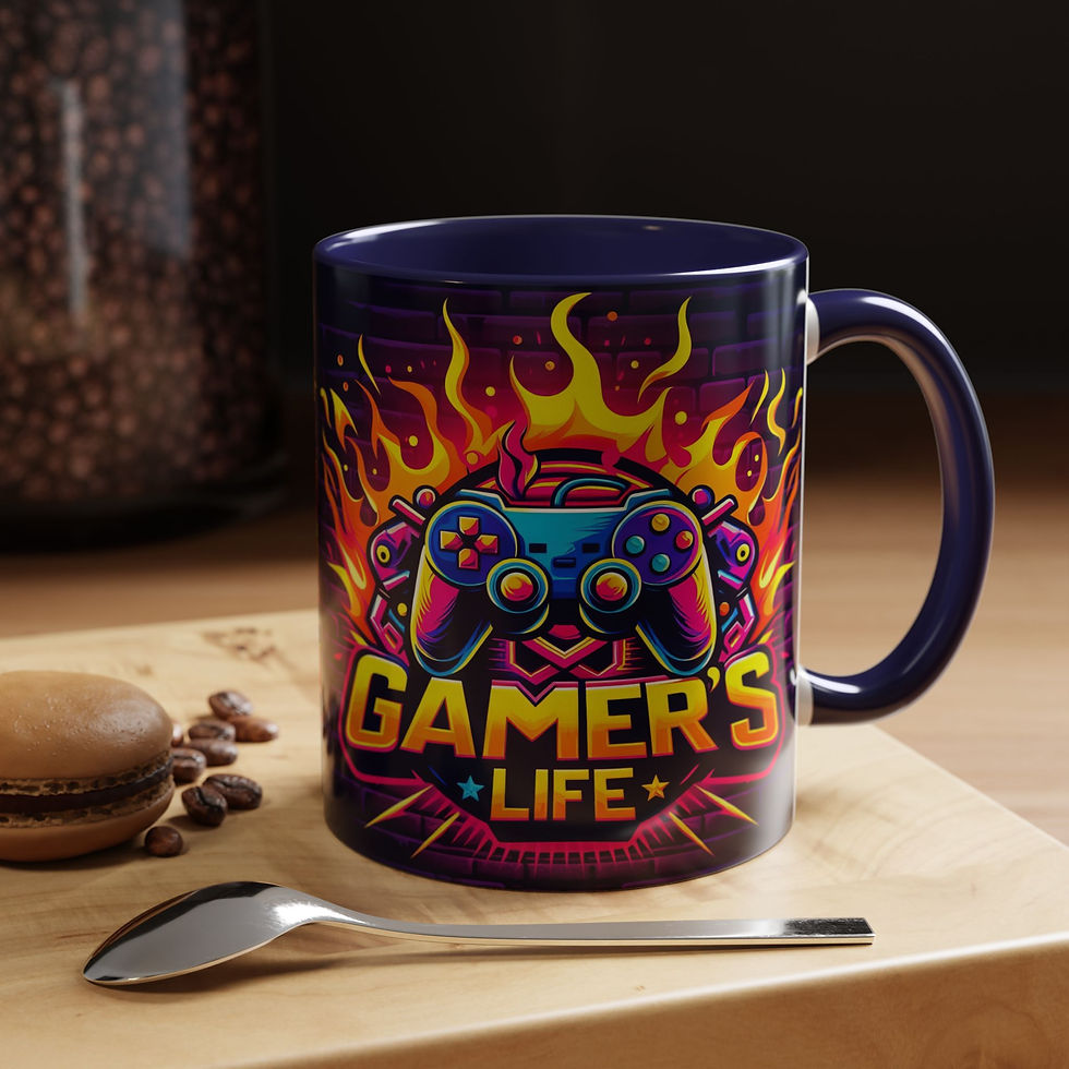 Thumbnail: GAMER's Life Mug – Level up your coffee breaks with gaming style!