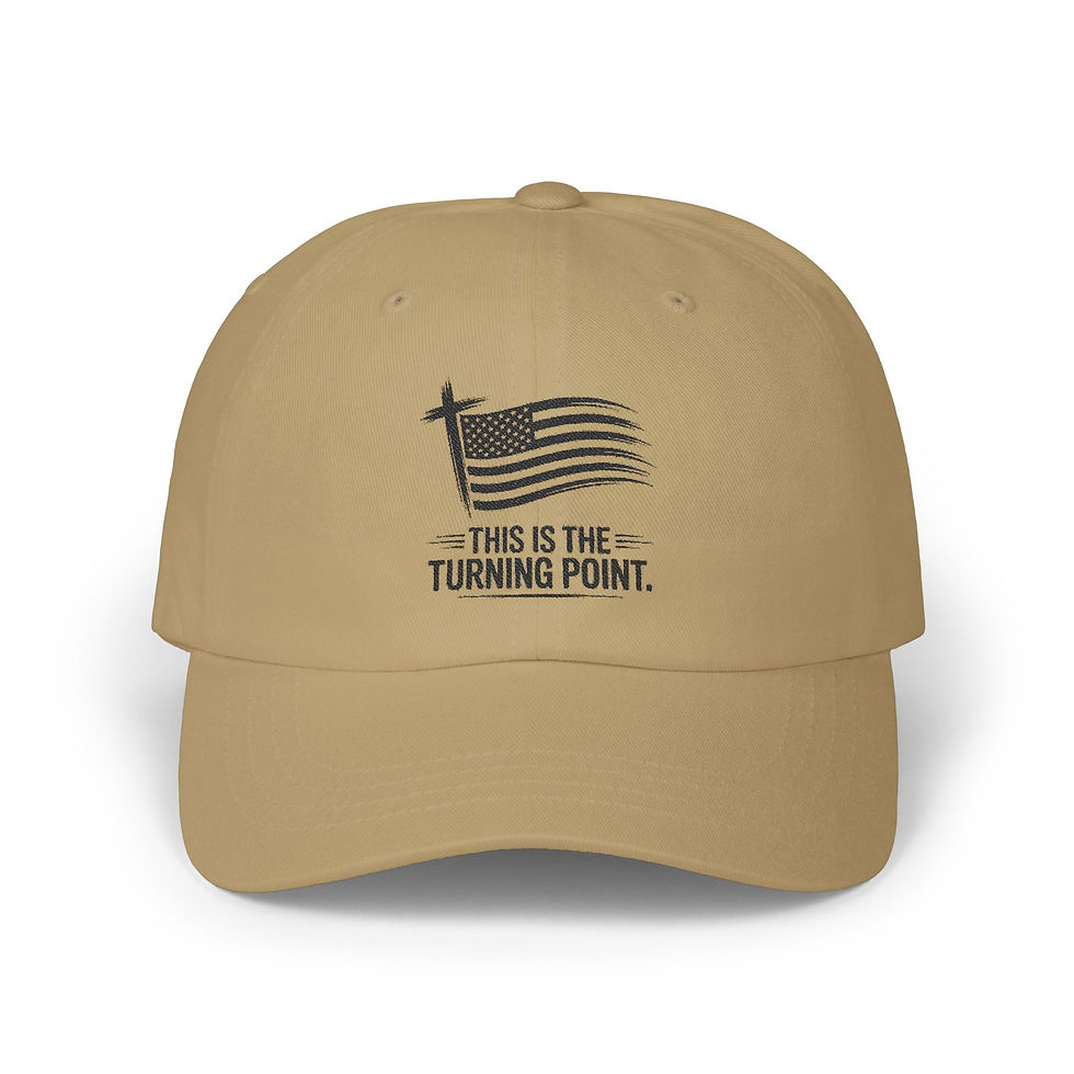Thumbnail: Embroidered This is the Turning Point Charie Kirk Hat -Turning Point Hat