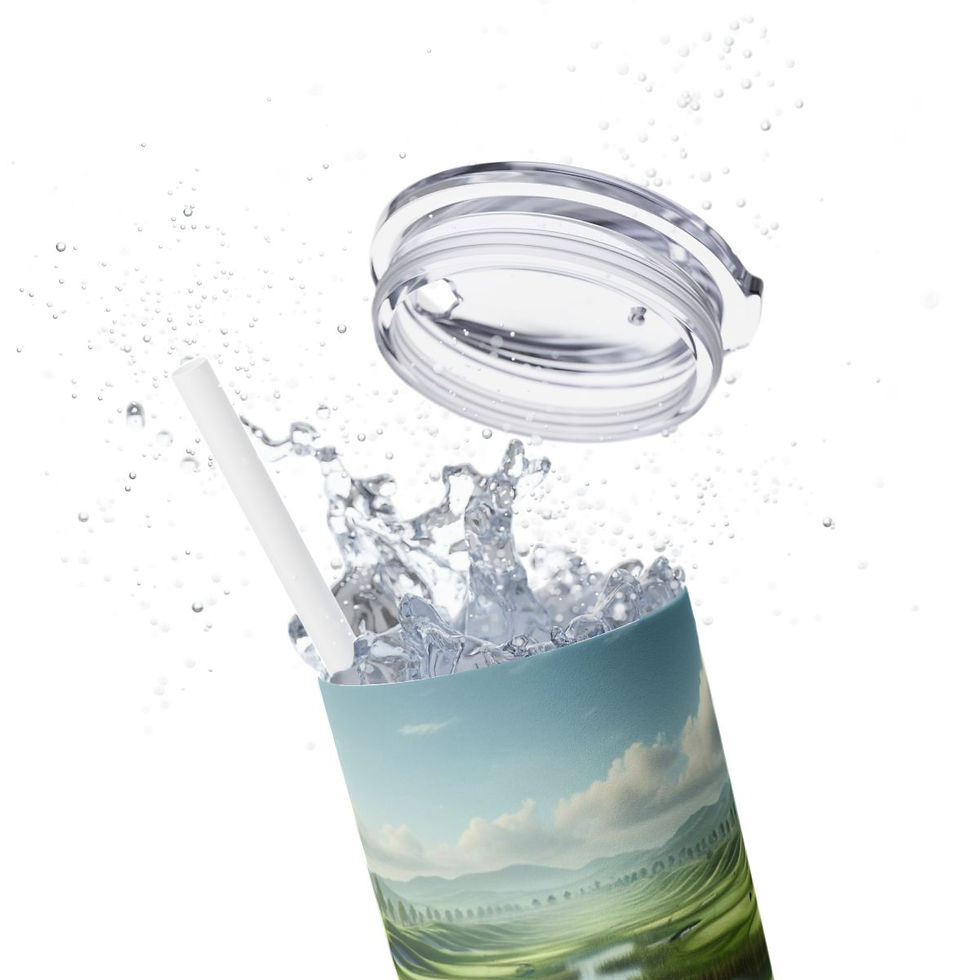 Thumbnail: Golf Skinny 20oz. Tumbler with Straw-Golfing Tumbler, Golfing gift, Golf gift