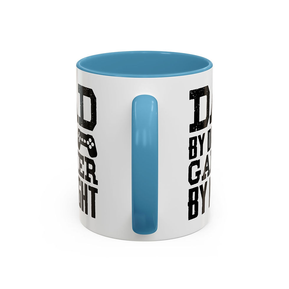 Thumbnail: Funny Gamer Dad Mug – Fuel up for fatherhood and gaming in style!
