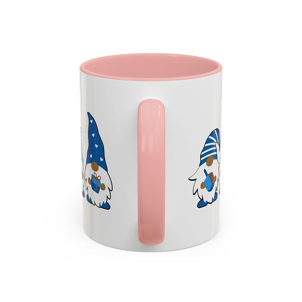 Thumbnail: Hanukkah Coffee Mug (11 oz. 15oz.)-Hanukkah Mug,Happy Hanukkah mug,Hanukkah gift