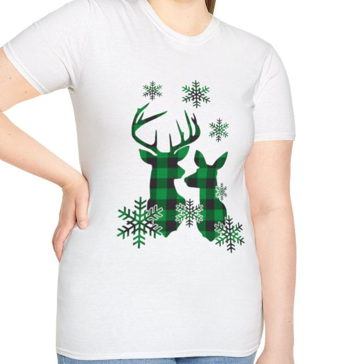 Christmas Shirt-Christmas Shirt Gift, Womans shirt, Christmas Reindeer shirt