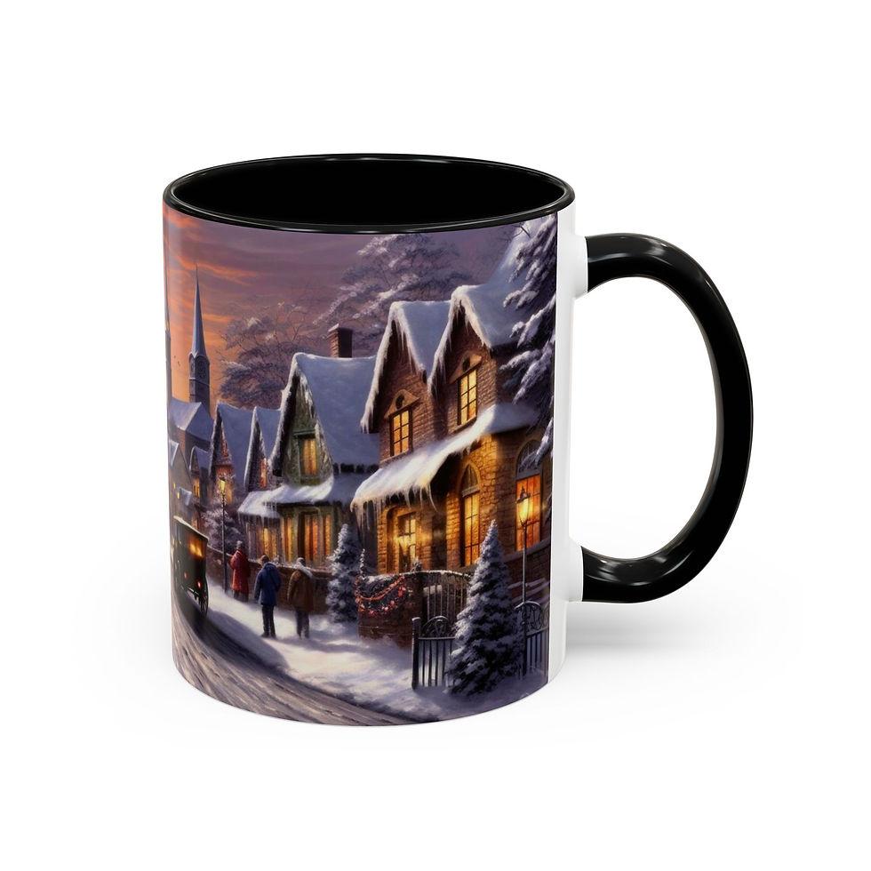 Thumbnail: Christmas Coffee Mug (11 oz. 15oz.)-Christmas Mug, Merry Christmas gift