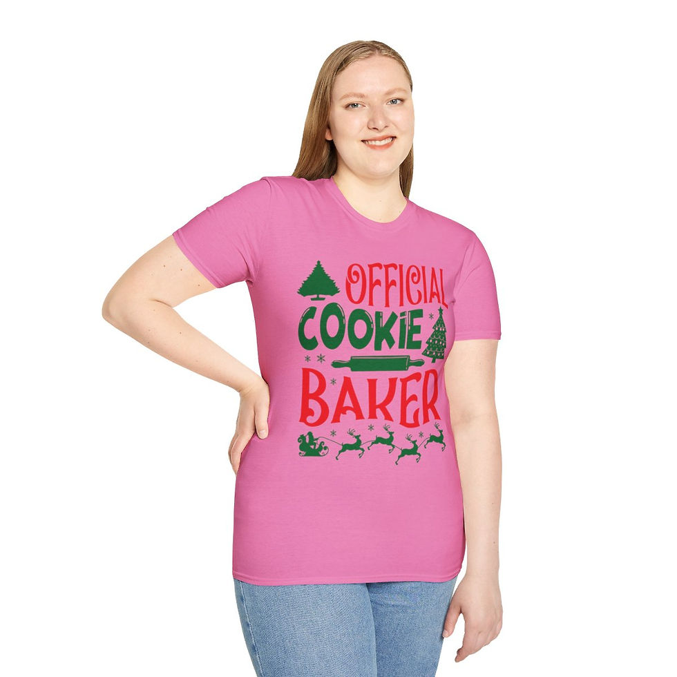 Thumbnail: Christmas Shirt-Christmas Shirt Gift, Womans shirt, Christmas cookie crew shirt