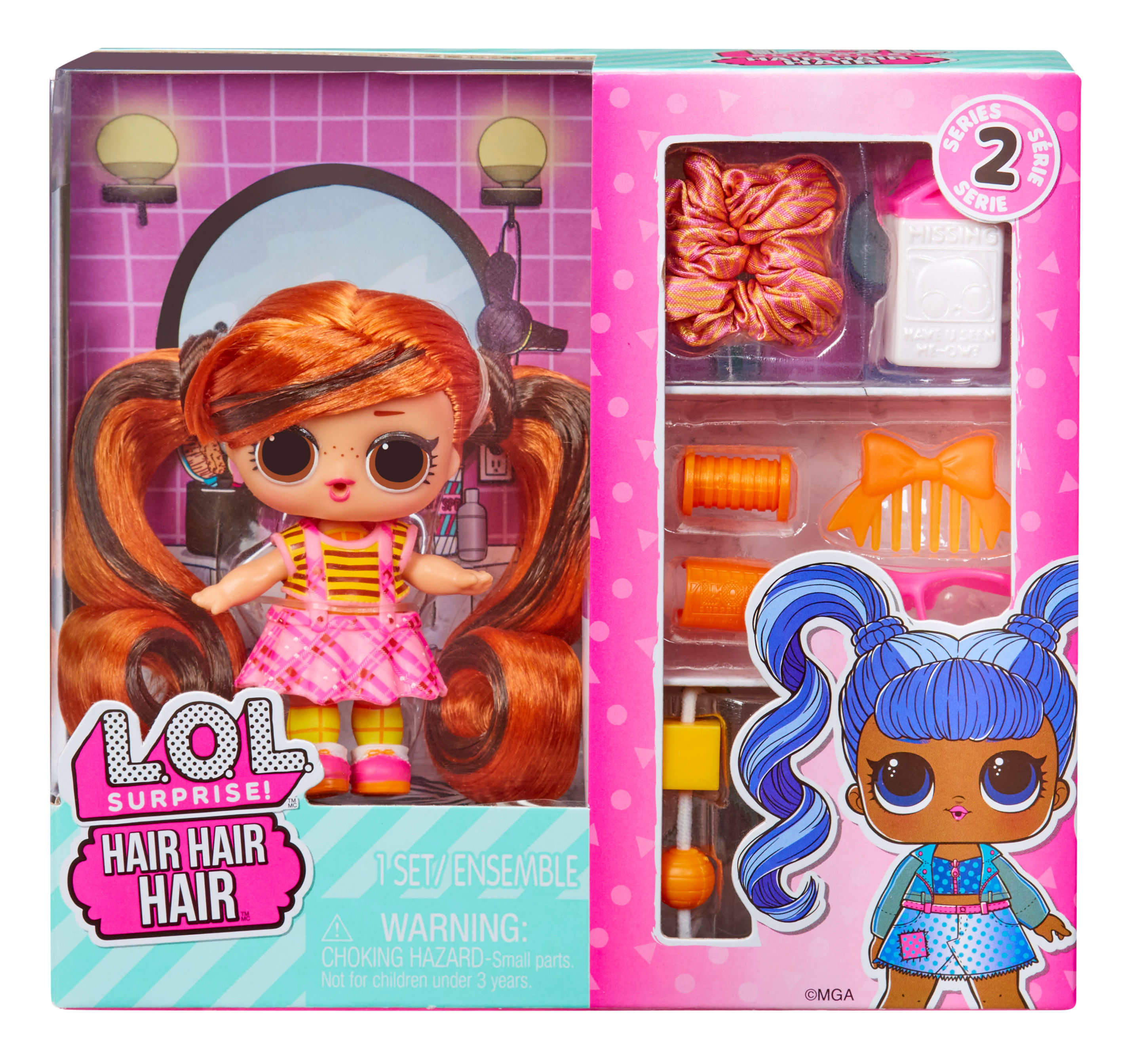 LOL Suprise Hair Hair Hair Dolls - Peanut