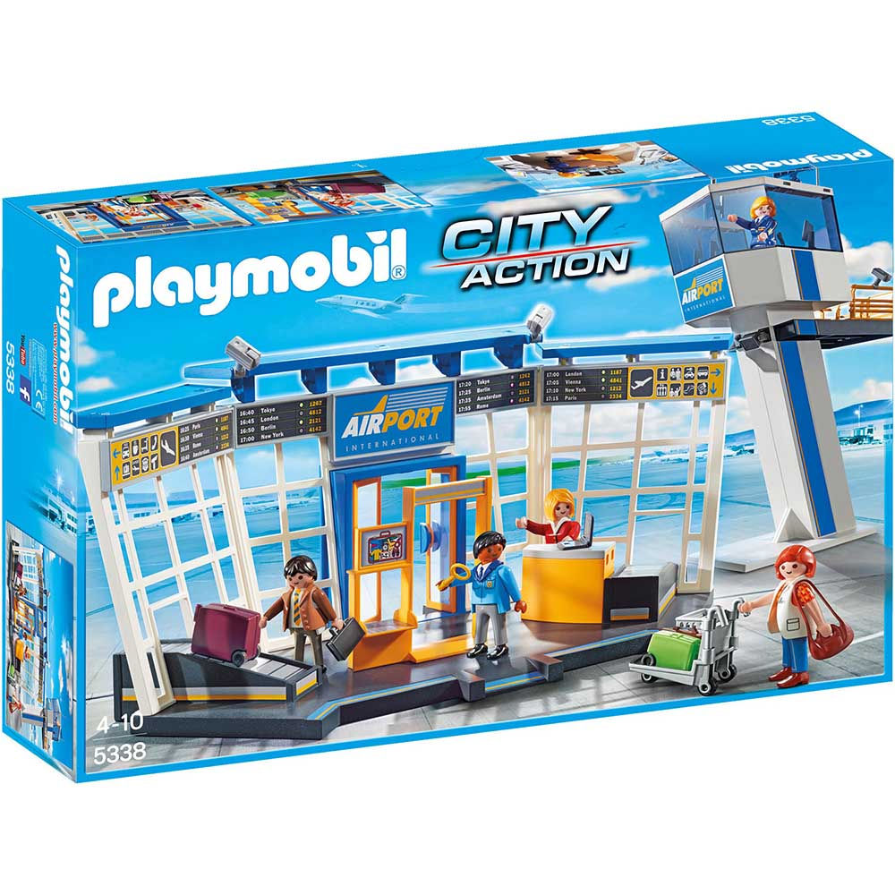 Playmobil - Torre de Control y Aeropuerto