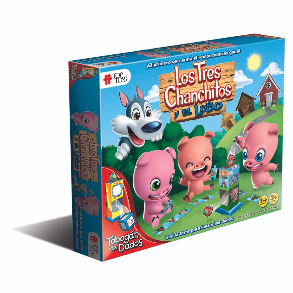 Los tres chanchitos y el lobo