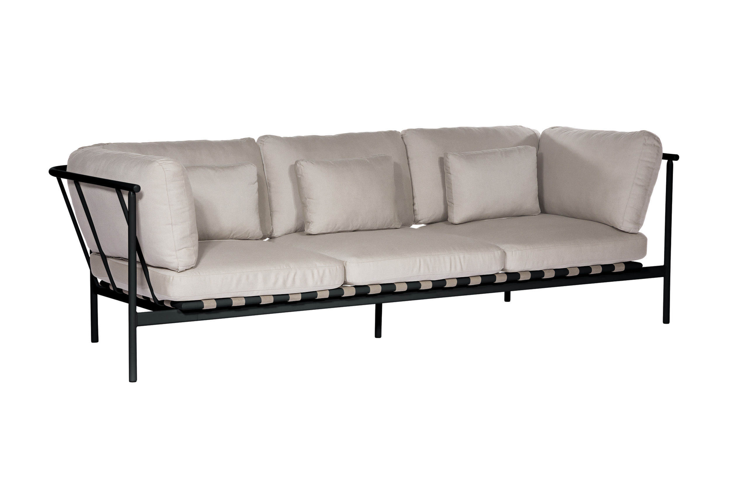 Barlow Tyrie Around Triple Modular Garden Sofa Set – Dual Arm