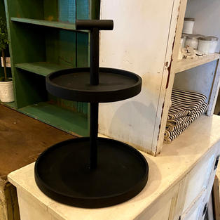 Mango Wood 2 Tier Tray