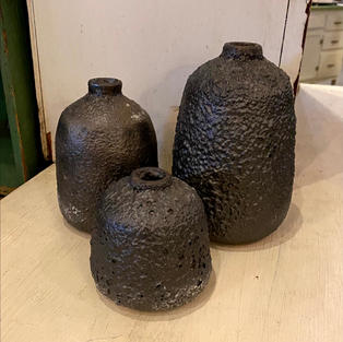 Matte Metallic Vases