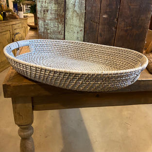 Rattan & Buri Tray