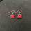 Thumbnail: Square Coral Drop Earrings