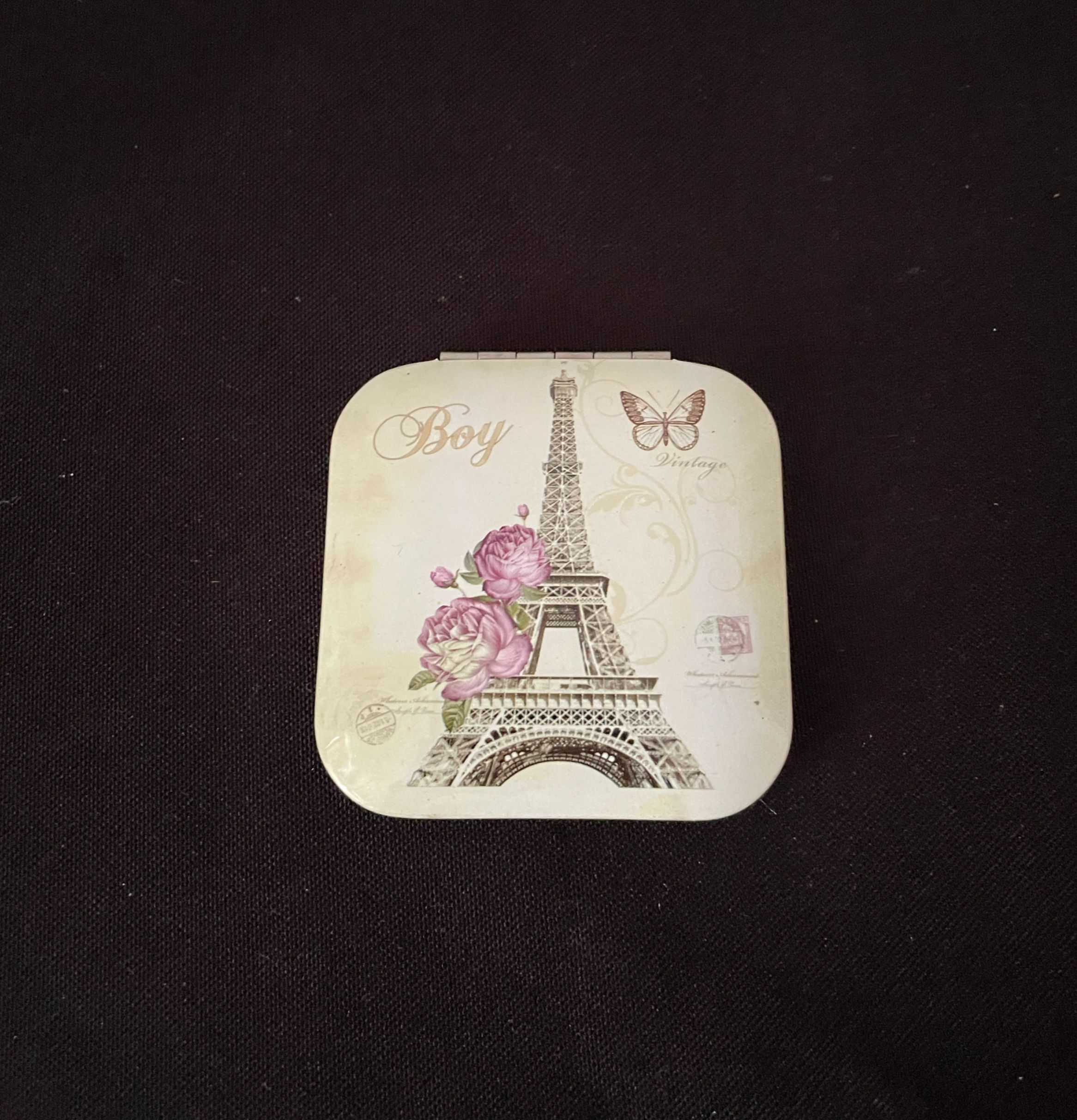 Eiffel Tower Compact Mirror