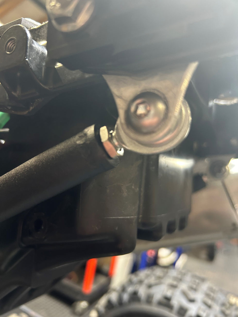 Thumbnail: YFZ450R Adjustable subframe braces
