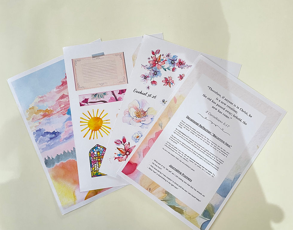 Thumbnail: Becoming New – Bible Journaling Pack