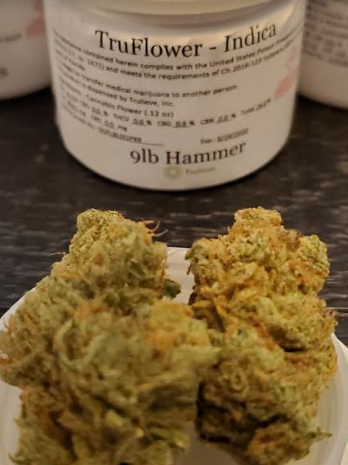 Truflower 9lb Hammer Strain Review Trulieve Products