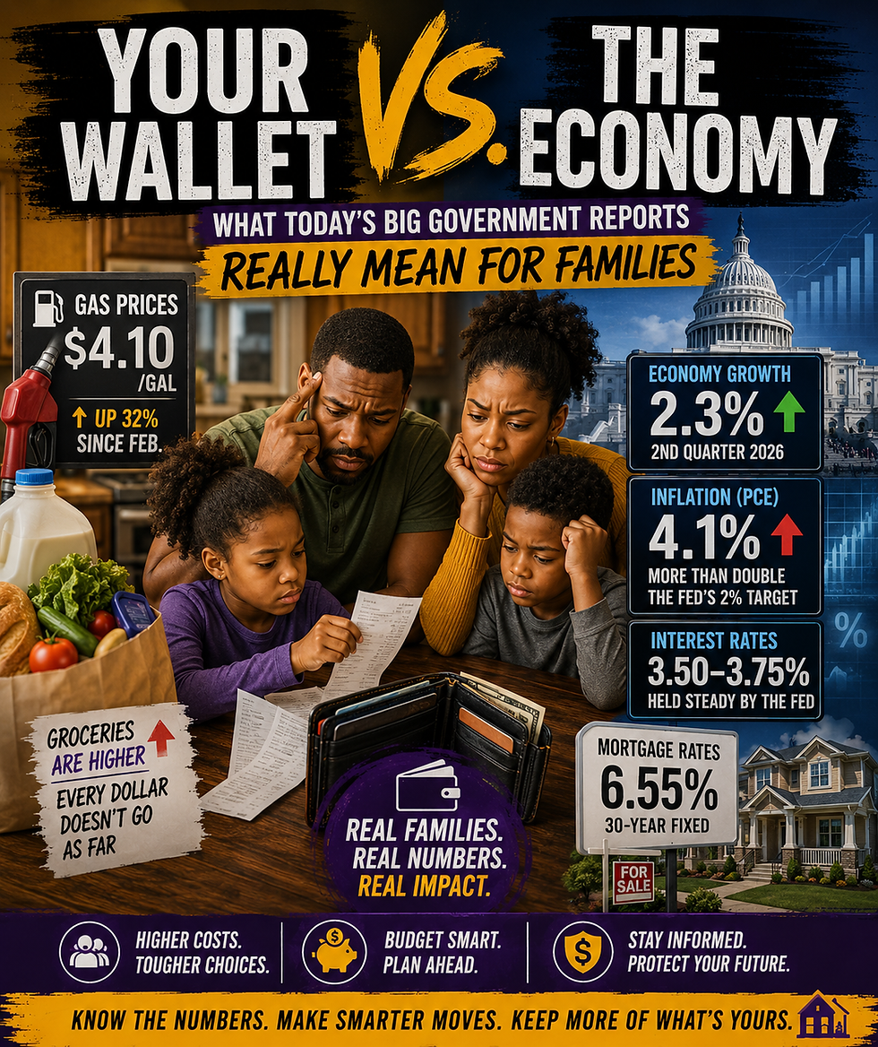 Your Wallet vs. The Economy: What Today's Big Government Reports Really Mean for Families