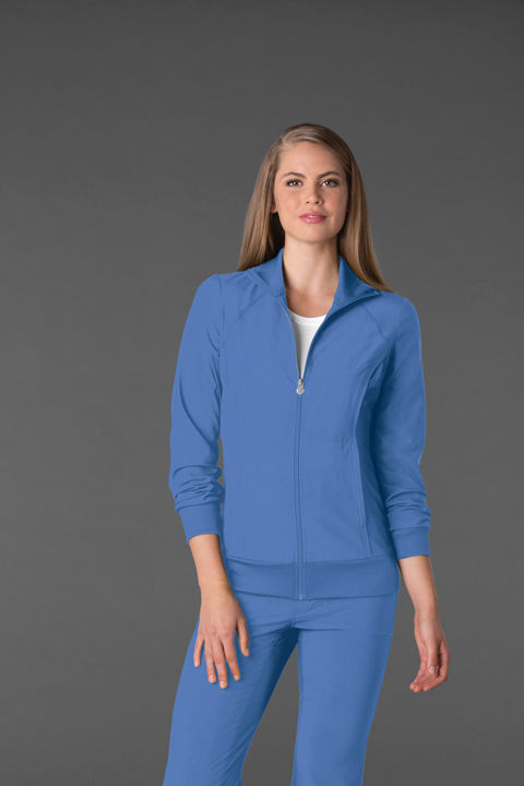 Thumbnail: 2391A Zip Front Warm-Up Jacket