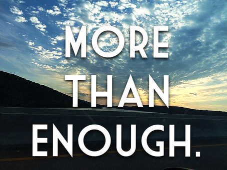 Created In The Image & Likeness of El Shaddai - You too, are more than enough.