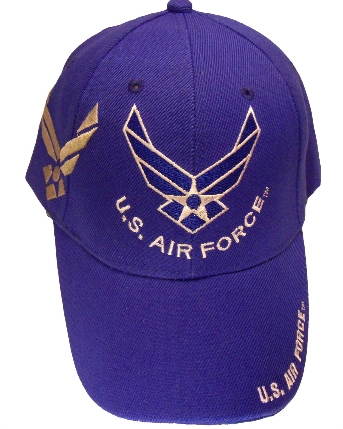 U.S. Air Force Logo Shadow Cap - Royal Blue