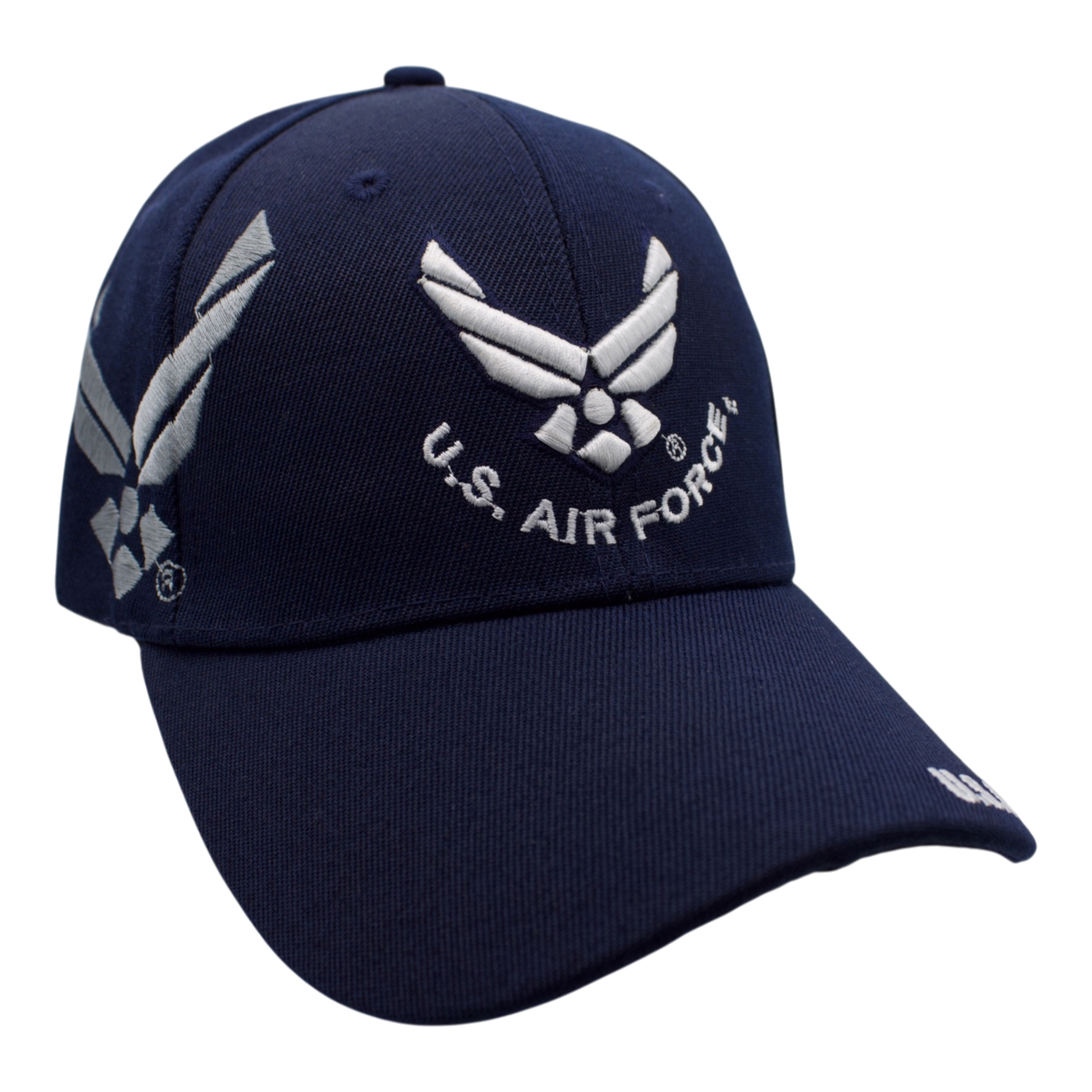 U.S. Air Force Logo Shadow Cap - Navy Blue