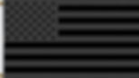Blackout American 3x5' Polyester Flag