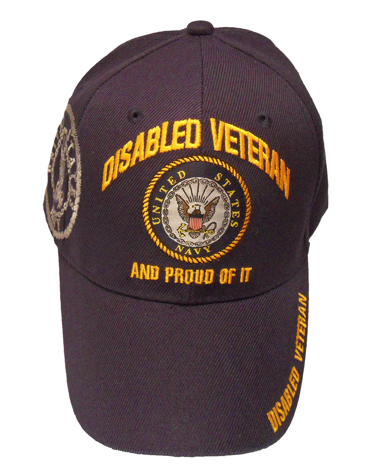 KYS Navy Disabled Veteran And Proud of It Cap