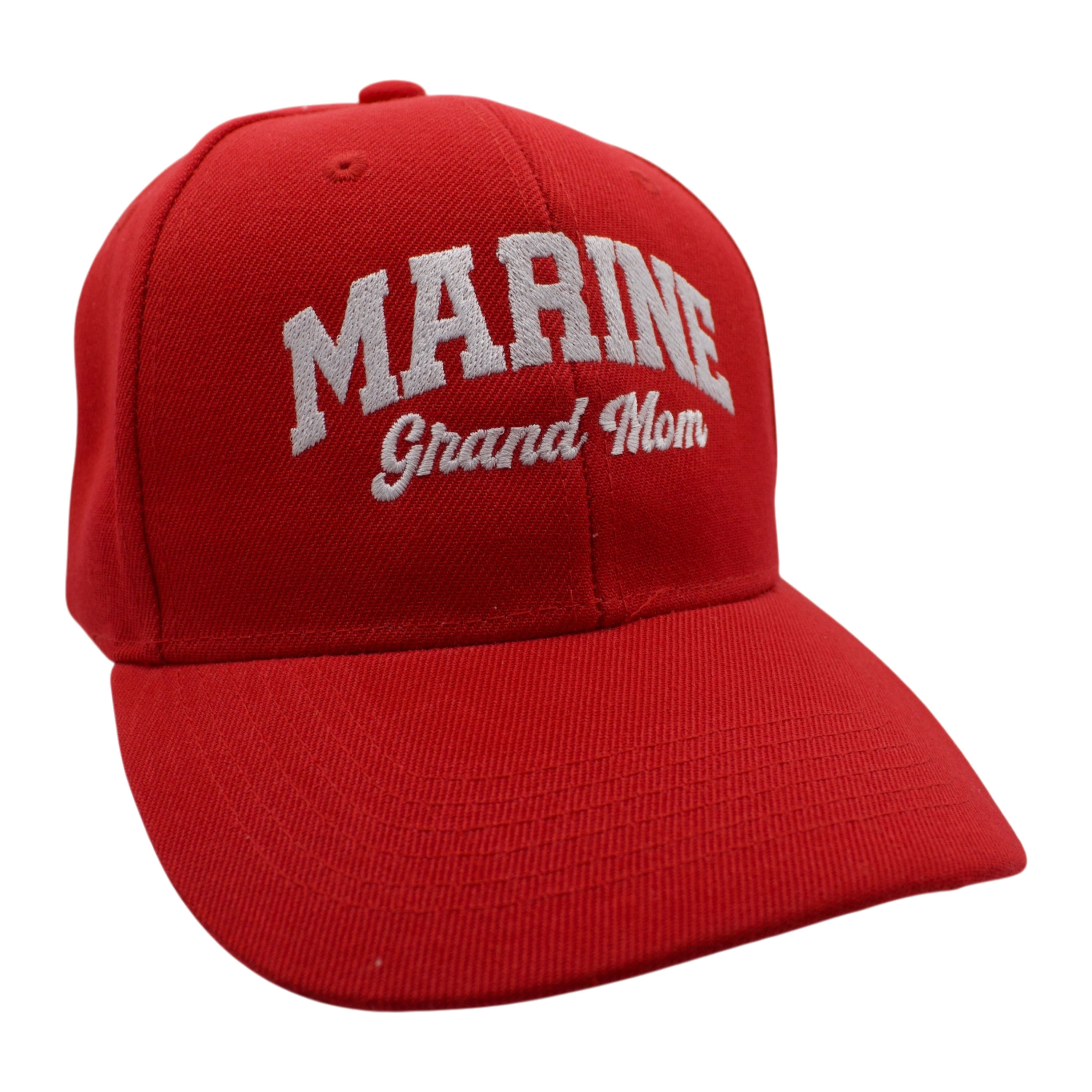 Marine Grand Mom Cap - Red
