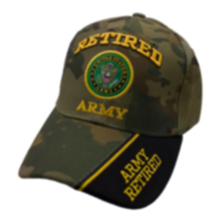 Retired Army Emblem Shadow Cap - OCP Camo