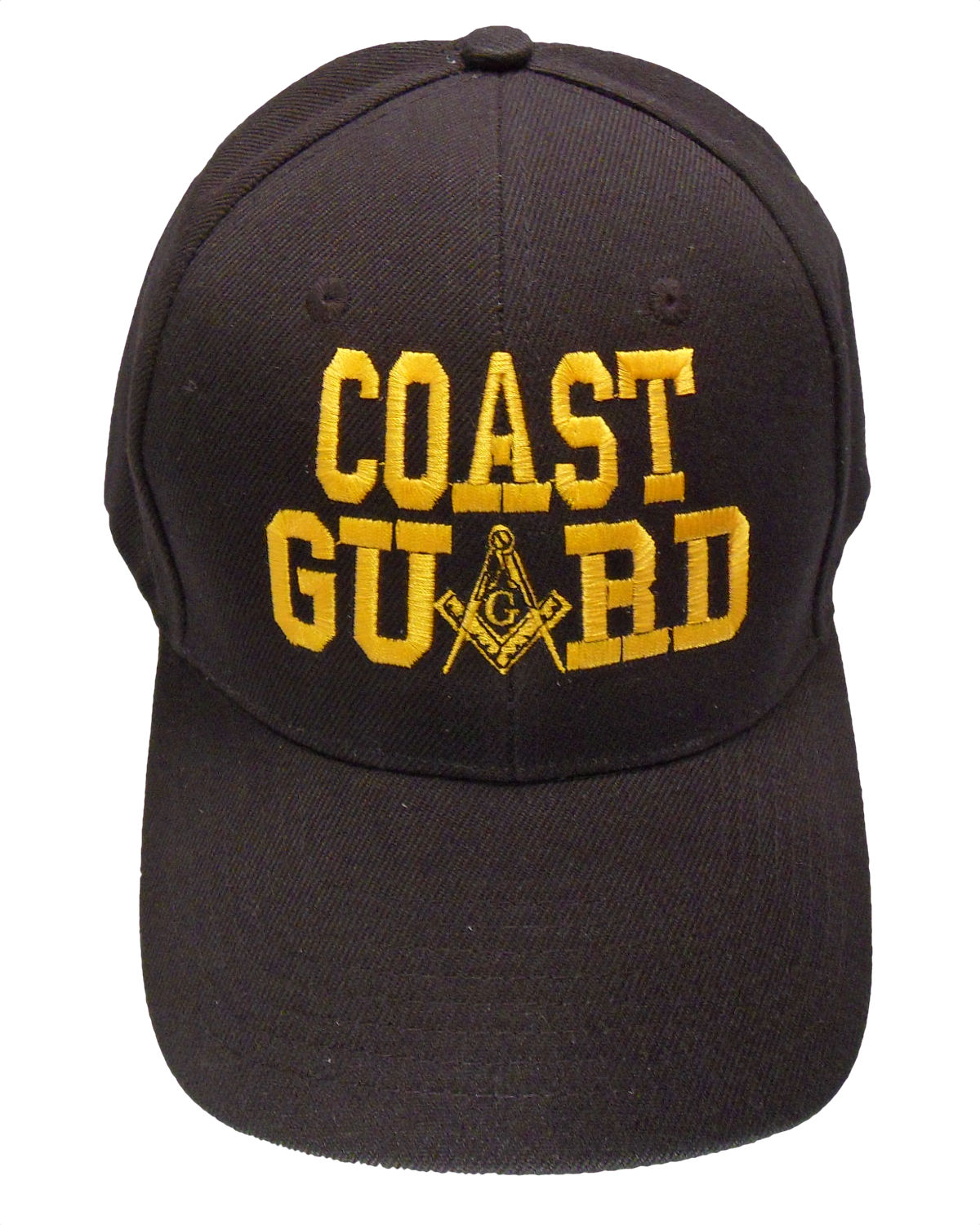 Coast Guard Mason Cap - Black (6 Pieces)