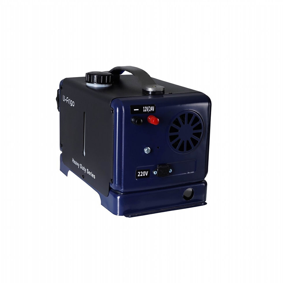 Küçük resim: U-FRİGO 5.5KW 12V-24V-220V ÇANTA TİPİ WEBASTO MUADİLİ DİZEL ISITICI START-STOP