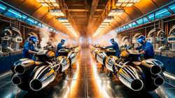 Bike Mufflers Factory