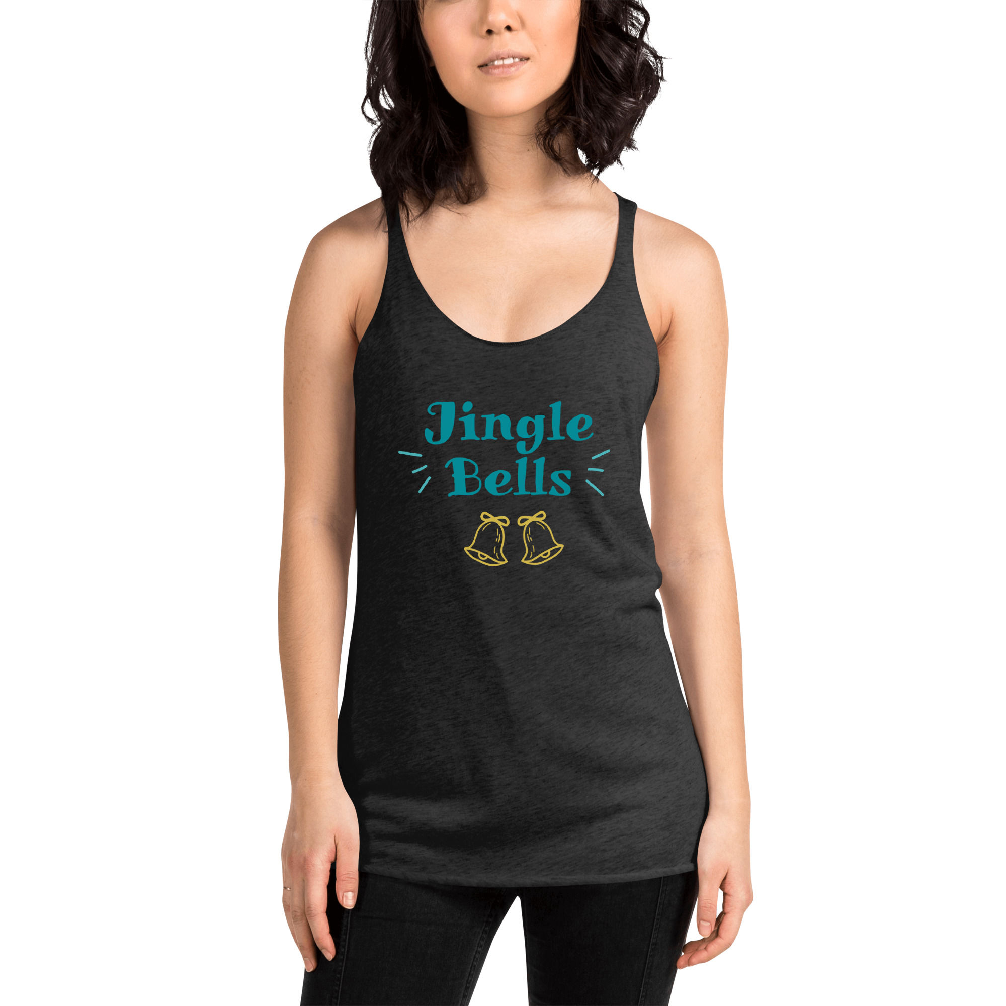Women's JINGLE BELLS Racerback Tank