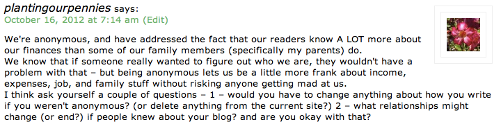 I'm no longer anonymous - Blogging Anonymously or Publicly