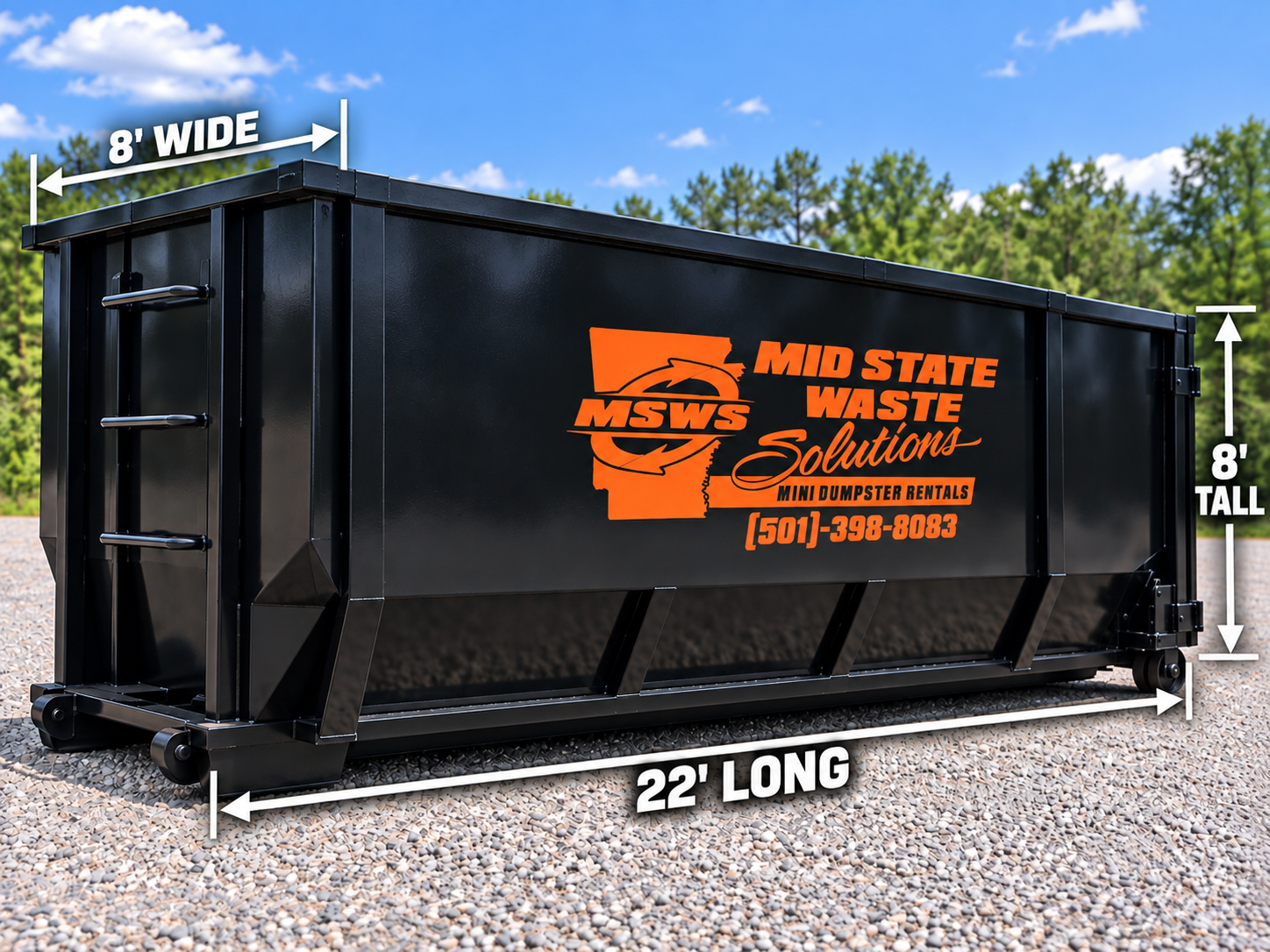 40 Yard Dumpster — Mid State Waste Solutions