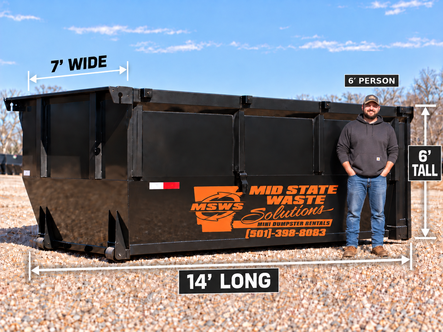 20 Yard Dumpster — Mid State Waste Solutions