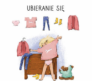 ilustracje książeczka dla dzieci miś przytulanka dzień w przedszkolu