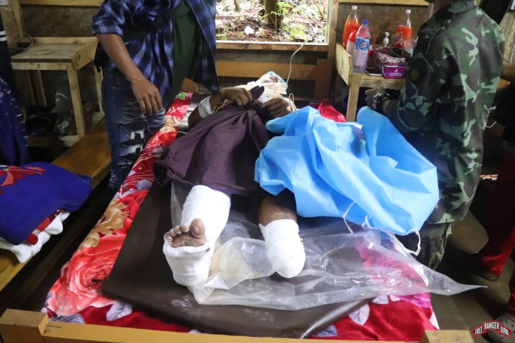 Sawa Rumi being treated at Luke Hospital.