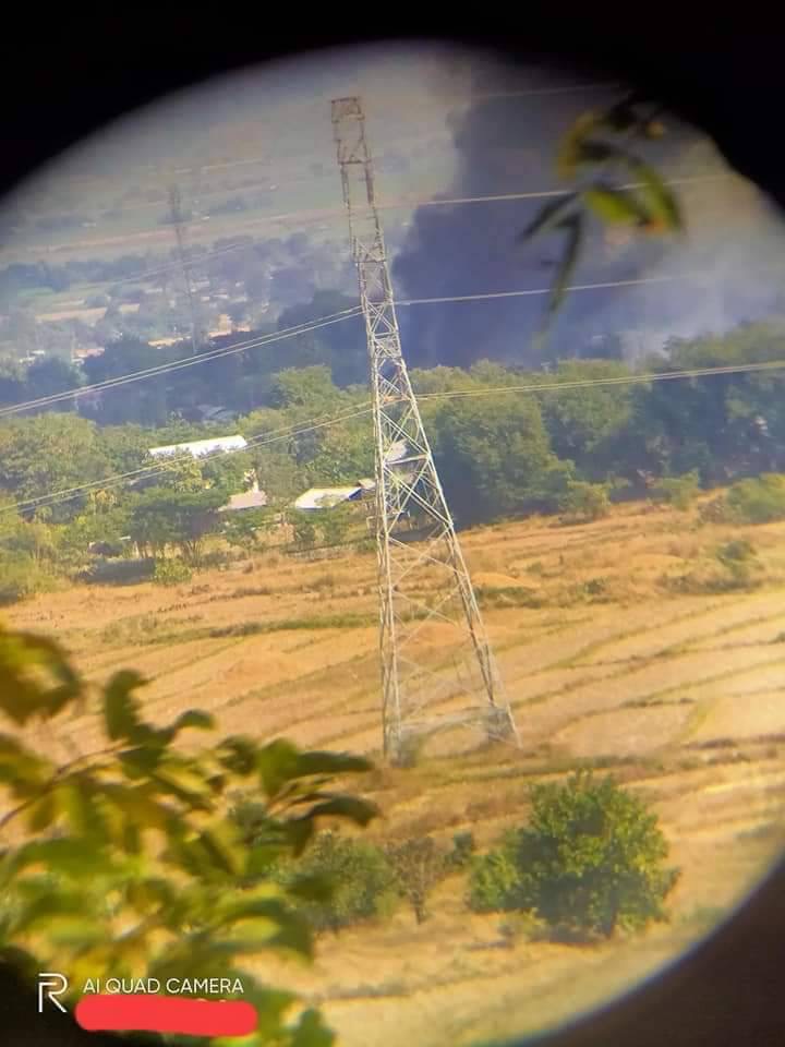 Photos above: homes and civilians' belongings destroyed by the Burma Army's attacks.