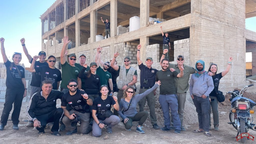 Building a new hospital in Tel Tamir.