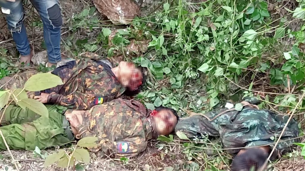 The Border Guard Force executed by the Burma Army.