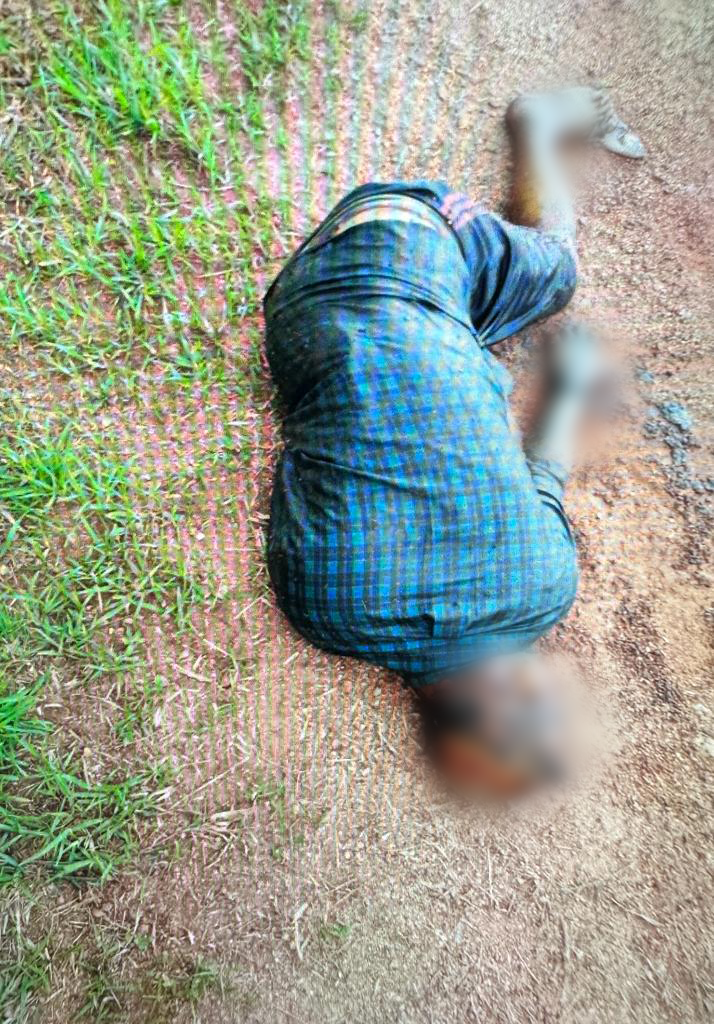 10 June 2023: Another one of the six villages found dead in Moebya, southern Shan State, Burma.