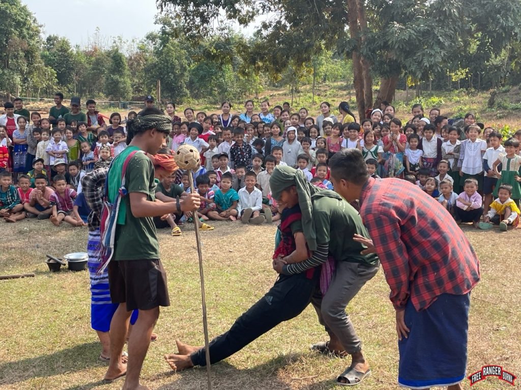 Rangers perform spiritual and healthcare dramas for the Good Life Club. 