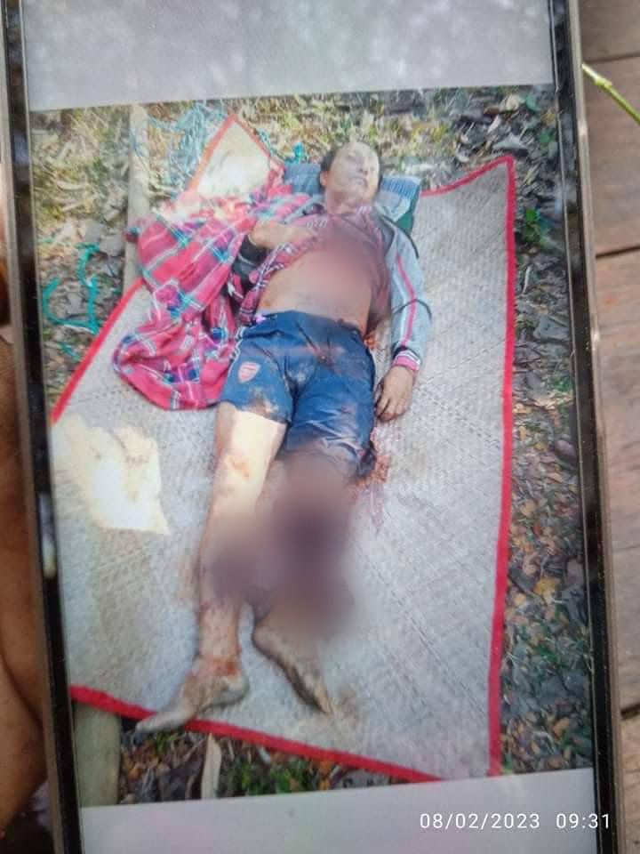 47-year-old Saw Kya Luu who was killed by a Burma Army mortar on February 7.