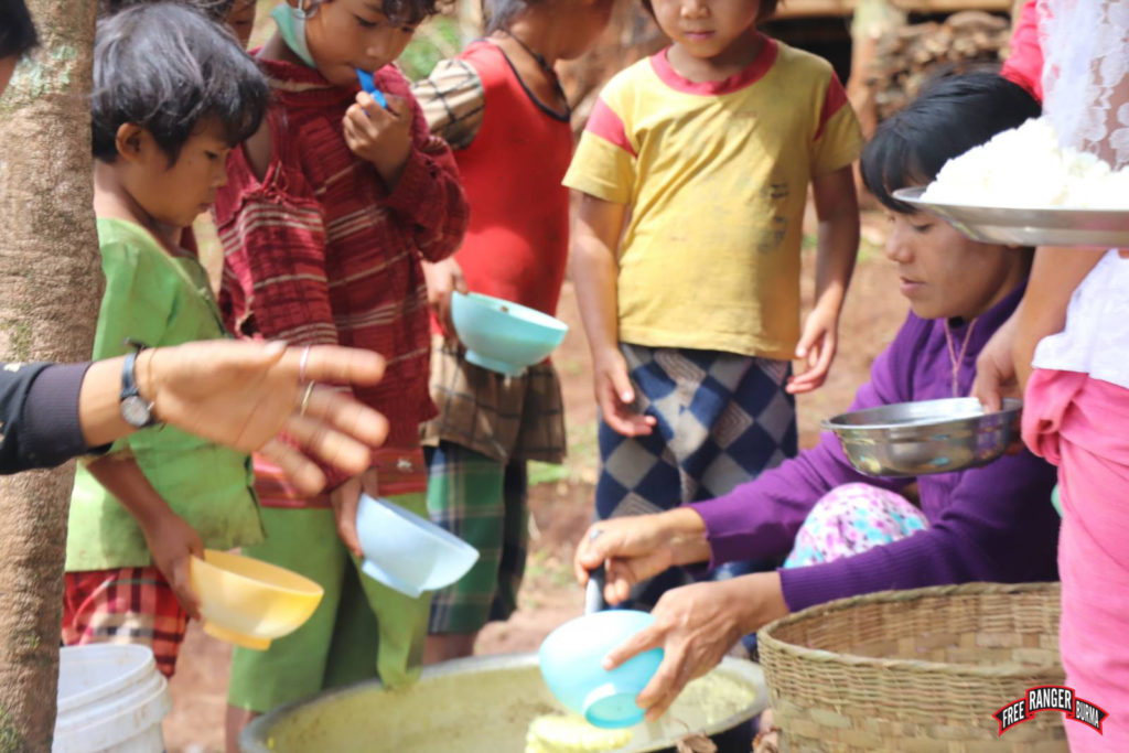 Food Distributions by a Ranger Team 