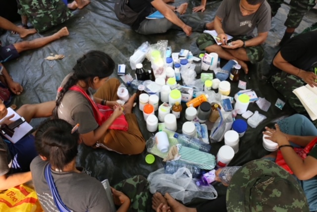 FBR medics treated 159 patients at a pop-up medical clinic