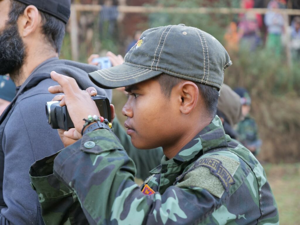 Sai Tway, quick with a camera.